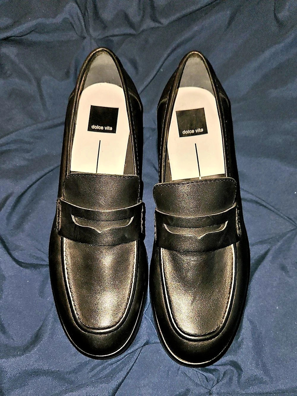 Dolce Vita Halona Platform Loafer Black Loafers